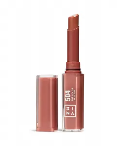 Увлажняющая помада цвета с сияющим финишем The Color Lip Glow 3Ina, 504