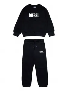 Спортивный костюм с логотипом Diesel Kids, черный