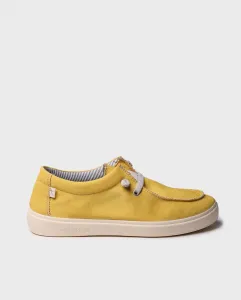 Женские парусиновые кроссовки из ткани Toni Pons, цвет Mostaza