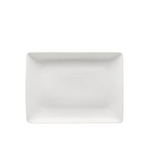 Тарелка нефритовая белая квадратная 25 х 19 см Rosenthal, белый