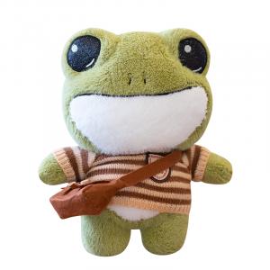 Маленькая лягушка, плюшевая кукла с большими милыми глазками, высота 29 см Barbne