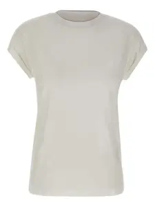 Футболка с манжетами и круглым вырезом Eleventy, серый