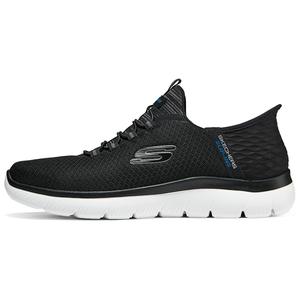 Кроссовки Skechers Sport Lifestyle Shoes Men Low-top Black/White, черный/белый