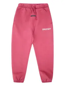 Спортивные брюки на завязках Fear Of God Essentials Kids, розовый