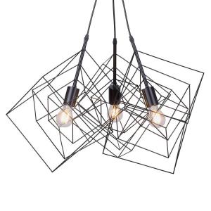 Светодиодный подвесной светильник JUST LIGHT Skeletton I, железо - 3 пламени