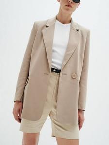 Однобортный блейзер zella InWear, бежевый