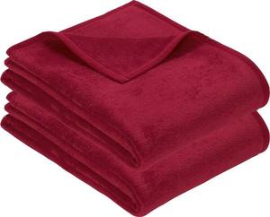 Одеяло Erwin Müller 2er-Pack 160730, 100x1x150 см цвет dunkelrot