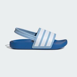 Шлепанцы Adidas Adilette Estrap Slides Kids, цвет Clear Sky/Cloud White/Bright Royal