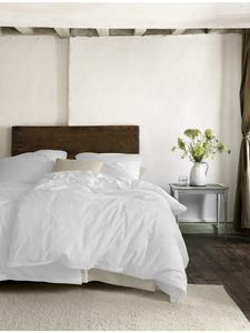 Постельное белье Easy из сирсакера белого цвета Irisette, 155 x 220 + 80 x 80 см