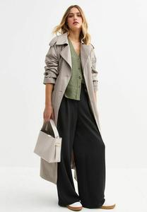 Брюки PLEATED FRONT WIDE LEG New Look, черный