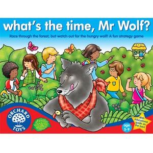 Bigjigs Toys, игра для детей, Который час, мистер Волк?, английская версия