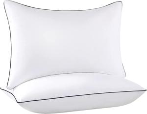 Generic Подушка для поддержки шеи с наполнителем стандартного размера Dark Blue