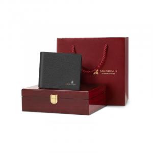 Scarecrow МЕКСИКАНСКИЙ мужской кошелек, Черный А