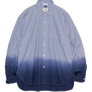 Nanamica Рубашка SS25 Unisex Marine Blue