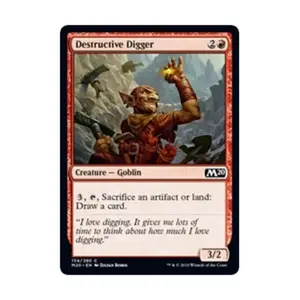 CCG Разрушительный экскаватор (С), MTG - Core Set 2020