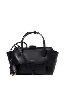 Маленькая сумка-тоут с клапаном Hidesins, черный