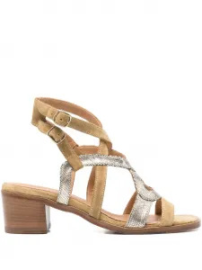 Босоножки с ремешком и пряжкой La Bottega Di Lisa, нейтральный