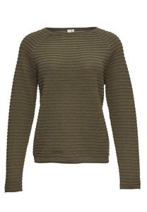 Джемпер MIT STRUKTURMUSTER QS, оливковый