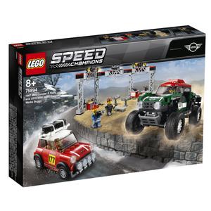 Чемпионы скорости LEGO, кирпичи Mini Cooper S Rally 1967 года и багги Mini John Cooper Works 2018 года