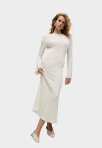 Платье Marks & Spencer SOLID TEXTURE, Ivory/Mottled Beige