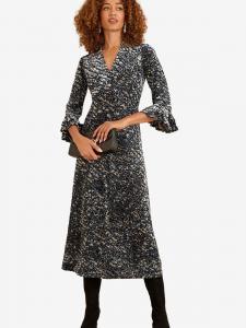 Love & roses Платье 'Burnout' в светло-бежевом цвете