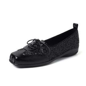 Повседневные однобортные туфли женские Hongyanglin, Black