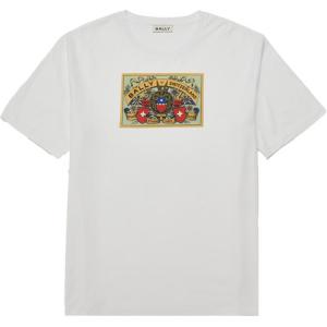 Футболка с принтом Crest BALLY, белая