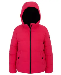 Пуховик с берберской подкладкой для больших девочек BCBG, розовый