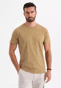 Футболка с принтом Ombre, оливковый