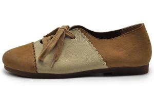 Туфли женские повседневные Women's Casual Shoes Women's Artmu, белый/зеленый