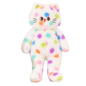 Милые плюшевые куклы Dopamine в горошек с десертными котиками высота 60см MLING