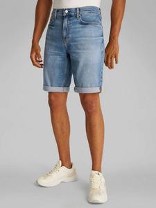 Облегающие джинсовые шорты Calvin Klein, цвет Medium Blue