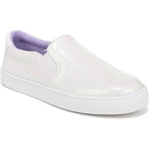 Детские слипоны Dr. Scholl's Madison, цвет White Faux Leather