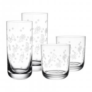 Villeroy & Boch Набор стаканов для напитков Toy's Delight, прозрачный, 4 предмета