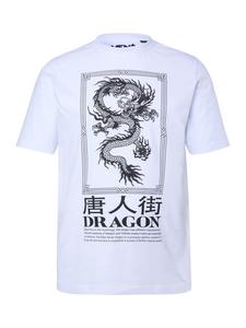 Футболка с короткими рукавами белоснежного цвета Men Plus