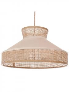 Beliani Подвесные светильники BATALI бежевого цвета - (Ш) 45 x (В) 167 x (Д) 45 см