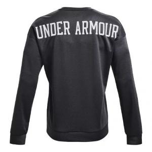 Толстовка men's recover round neck training loose sports gray Under Armour, серый