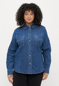 Блуза Persona by Marina Rinaldi FALDA, Blu Notte/Blue Denim