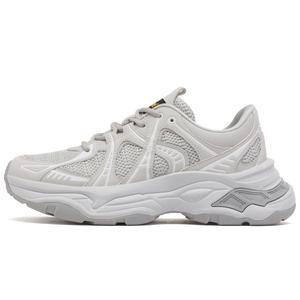 Дышащие легкие низкие массивные кроссовки для увеличения роста для мужчин Lee, Silver