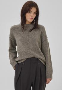 Джемпер My Essential Wardrobe Jumper, Brown Melange/Brown