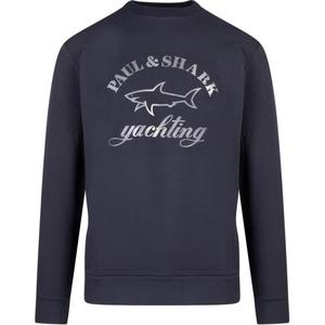 Темно-синий яхтенный свитшот Paul & Shark Мужской