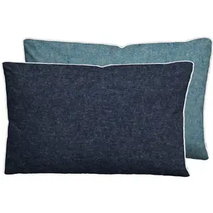 Наволочки Biberna, темно-синий