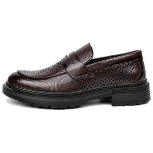 G5 Коричневые лоферы мужские, цвет Brown