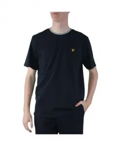 Классическая футболка с круглым вырезом Lyle & Scott, синий