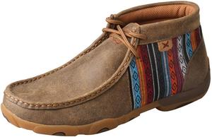 Женские мокасины для вождения Twisted X Original Chukka, Bomber & Multi