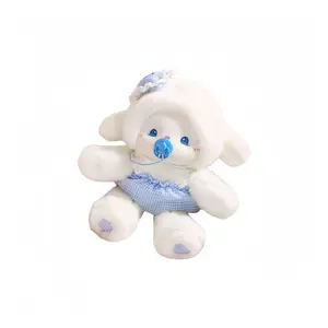 Плюшевая кукла Sleepy Lamb высотой 35 см LOGISTAR, Lamb Baby Pacifier (Magnetic Pacifier)