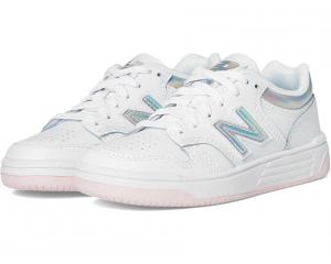 Кроссовки New Balance Kids B480, цвет White/Rose Sugar