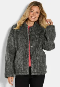 Petite утепленная зимняя куртка melierter optik Goldner, Grey