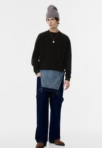 Топ PULL&BEAR Long sleeved top, Black