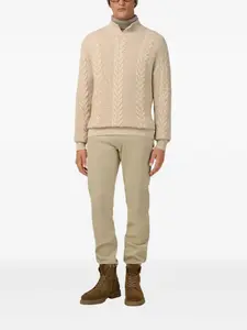 Связаный свитер Boggi Milano, бежевый